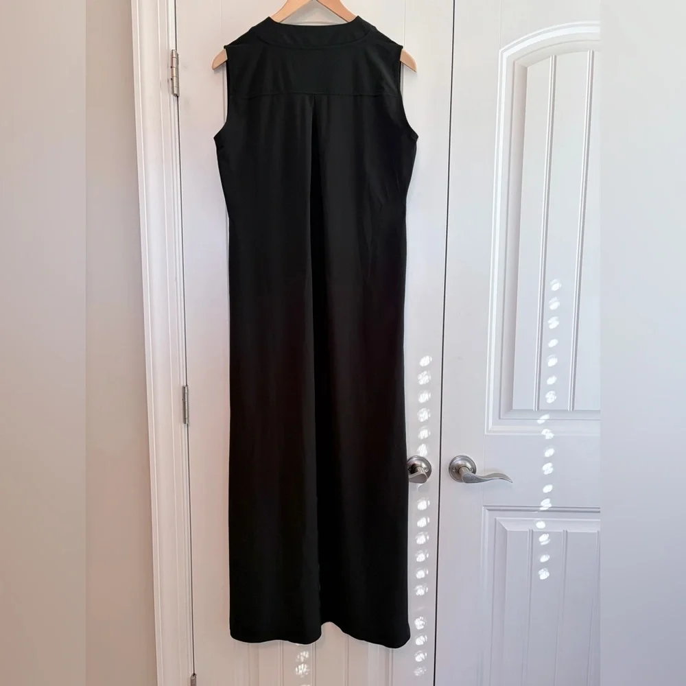 ATHLETA Women's Size XS Marlow Maxi Dress Black Lightweight‎ Sleeveless